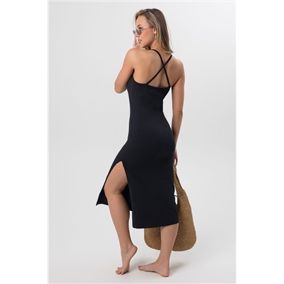 Платье комбинация летнее пляжное на бретельках НАТАЛИ, 1043902