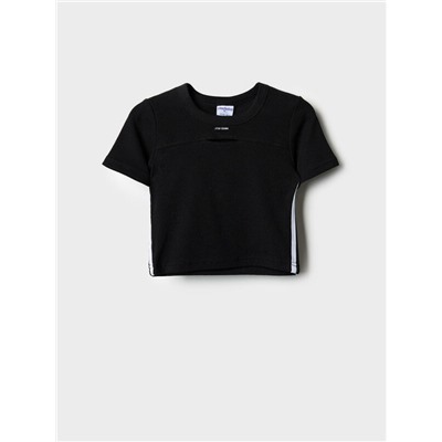 Фуфайка трикотажная для девочек (футболка)