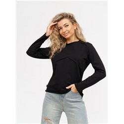 Лонгслив Лонг-01 (Черный)