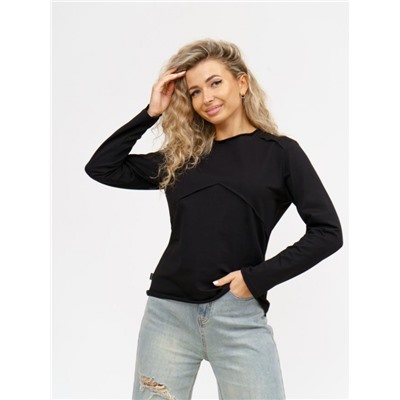 Лонгслив Лонг-01 (Черный)