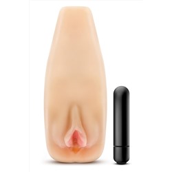 Мастурбатор-вагина с вибрацией Soft   Wet Natasha Realistic Beige Masturbator