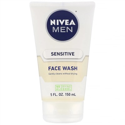 Nivea, Средство для умывания для мужчин, для чувствительной кожи, 150 мл (5 жидк. унций)