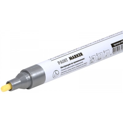Маркер-краска 4мм 15 мл серебро KRR04S inФОРМАТ