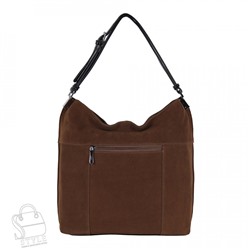 Сумка женская кожаная 99505AA brown Velina Fabbiano-Safenta