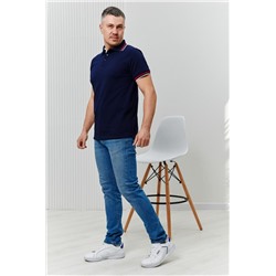 Футболка поло 6780 (Темно-синий)