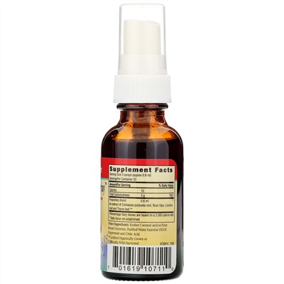 Herbs for Kids, Детский спрей для горла Super Kids Throat Spray со вкусом перечной мяты, 30 мл (1 жидкая унция)