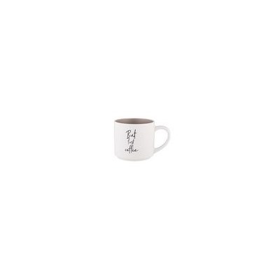 Кружка 470мл КОФЕМАНИЯ BUT FIRST COFFEE фрф подар.упак Lefard