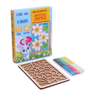 Пластилиновые картинки «Цветы» 148×210 мм