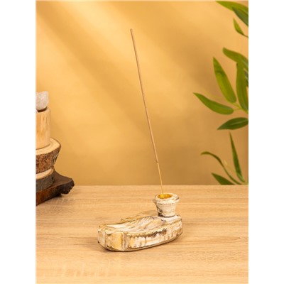 Подставка под благовония «Ладонь», 13×7.5×6 см, манговое дерево