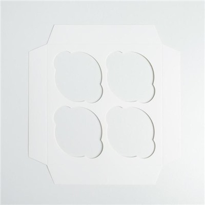 Коробка для капкейка «С Новым годом!», 16×16×7.5 см