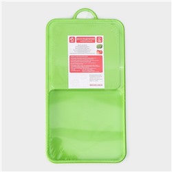 Доска разделочная с лотком Доляна «Симплекс», 43×22×2 см, МИКС