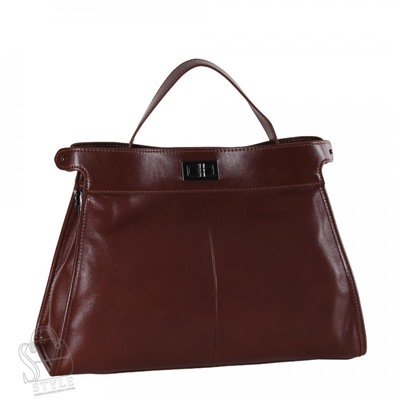 Сумка женская кожаная 9903NN brown Natale Navetta