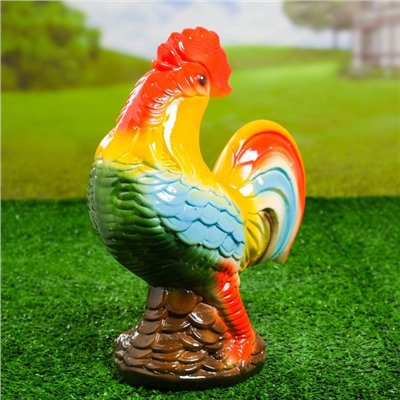 Садовая фигура из гипса «Петух Петя», h=29 см
