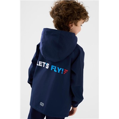 Куртка текстильная с полиуретановым покрытием для мальчиков (ветровка) PLAYTODAY, 1243937