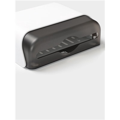 Диспенсер для бумажных полотенец в листах SAVANNA, пластик, белый