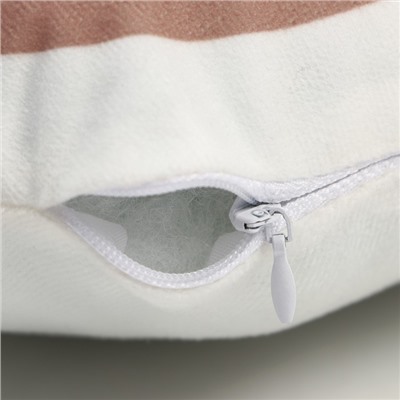 Подушка декоративная Крошка Я «Мишка», 37×27 см, велюр, 250 г/м²