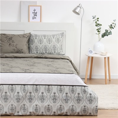 Постельное бельё 2-спальное «Экономь и Я» Pattern, микрофибра