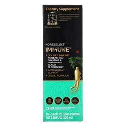 Cheong Kwan Jang, Koreselect, Immune, 10 Sticks, 0.34 fl oz (10 ml) Each