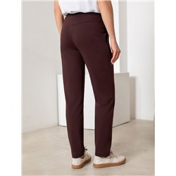 Трикотажные брюки на резинке из футера двухнитки эластичные