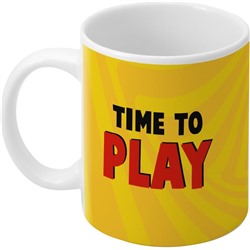 Кружка керамическая детская Time to play, 350 мл, Монстр