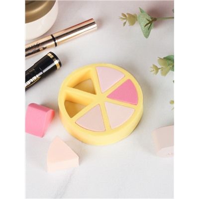 Спонж для макияжа набор 6 штук / GESSIE-7 /уп 20/250/726820