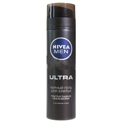 Гель для бритья NIVEA MEN Ultra Гладкое Скольжение (200мл) (81789)