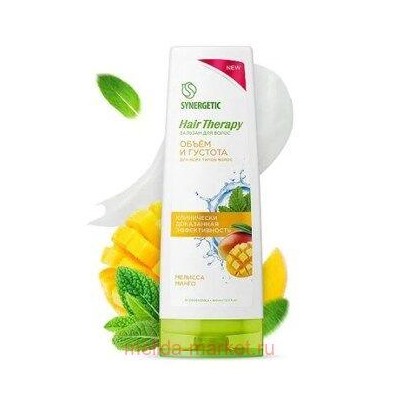Synergetic Hair Therapy Натуральный Бальзам объем и густота волос 360 мл 701419