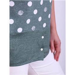 Какао - футболка зеленый