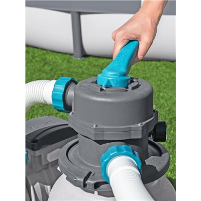 Фильтр-насос Bestway 58497, 220-240V, 6056 л/ч, для бассейна, песочный