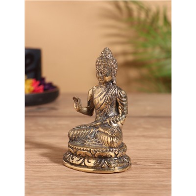 Сувенир «Будда Благословения», 6×5×11 см, бронза