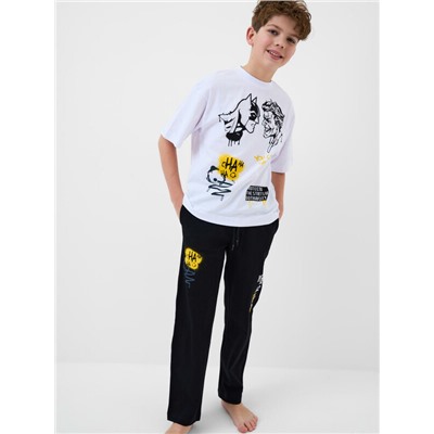 Комплект трикотажный для мальчиков: фуфайка (футболка), брюки