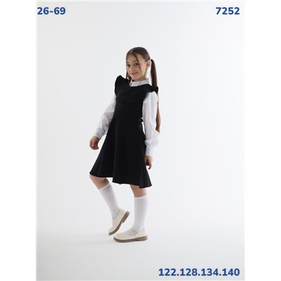Сарафан 7252 чёрный