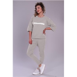 Костюм женский с брюками и кофтой 303 (Песочный)