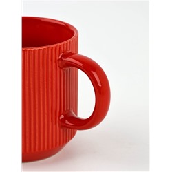 Кружка новогодняя керамическая «Зимний лес», 350 мл