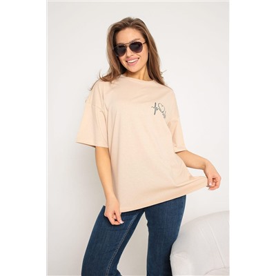 Футболка оверсайз с принтом НАТАЛИ, 1220641