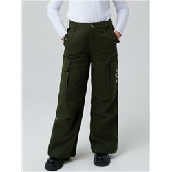 Брюки текстильные для девочек