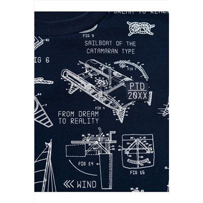 Пижама трикотажная для мальчиков PLAYTODAY, 1239774