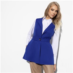 Жилет, Получаю грант (индиго, с поясом)