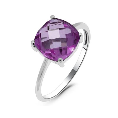 Кольцо из серебра аметист, Крокус