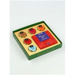 Подарочный набор новогодний «Вкусного Нового Года», мед кремовый, чай