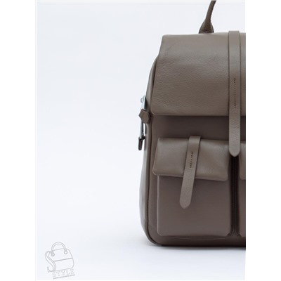 Рюкзак женский кожаный 18297 d.apricot Polina&Eiterou