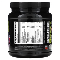 NutraBio Labs, Intra Blast, Intra Workout Amino Fuel, Grape Berry Crush, 1.6 lb (722 g)