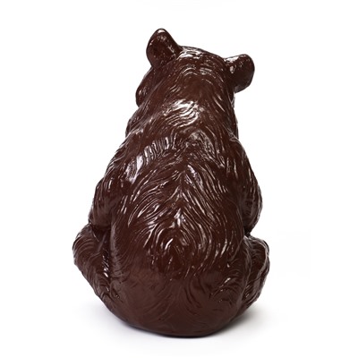 Садовая фигура из гипса «Медведь с бочонком», 27×24×28 см