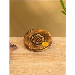 Подставка под благовония «Чакра», 10 см, дерево