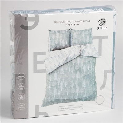 Постельное бельё 2-спальное «Этель» Forest, поплин