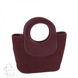 Сумка женская кожаная 56075BDAA wine red Baidou