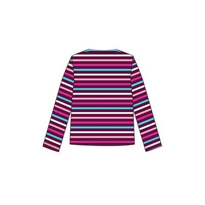 Фуфайка трикотажная для девочек (футболка с длинными рукавами)