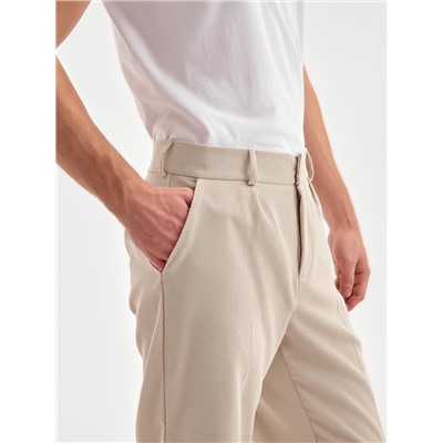 Брюки мужские MINAKU, серо-бежевые, размер 46
