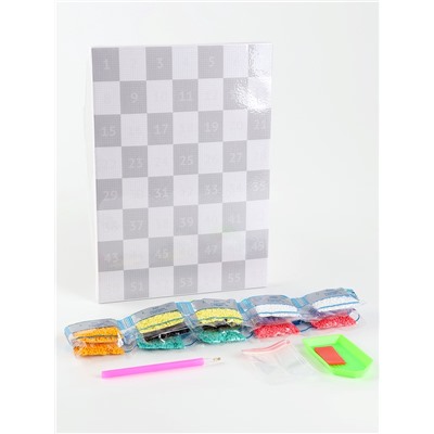 Алмазная мозаика по фото с полным заполнением «Pop Art», на холсте с подрамником, А4