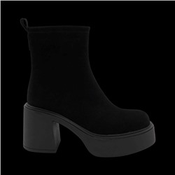 Ботинки из натуральной кожи Р-121-3 черные